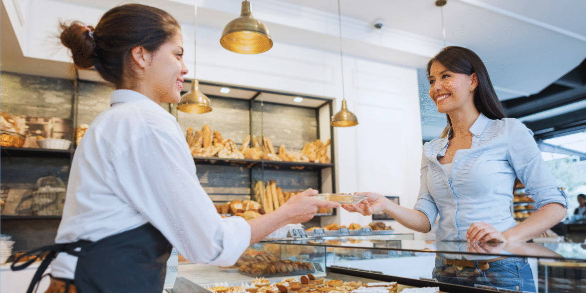 atendente de confeitaria
